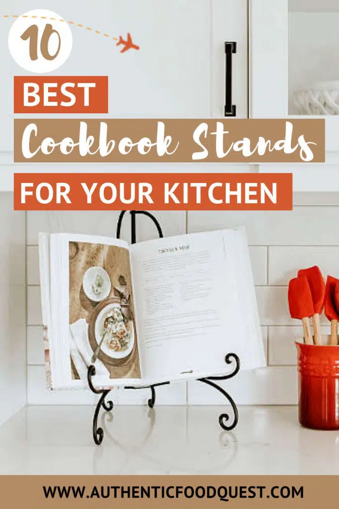 Pinterest Best Cookbook Stand by Authentic Food Quest