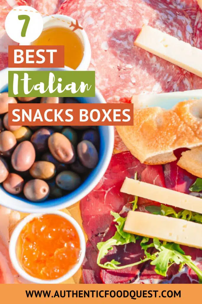 Pinterest Best Snacks from Italy by Authentic Food Quest