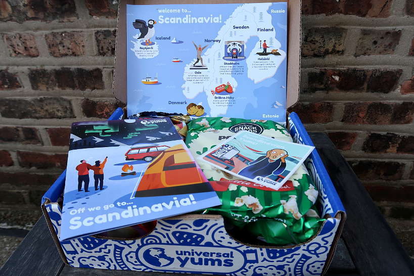 Universal Yums Scandinavia Box by Authentic Food Quest