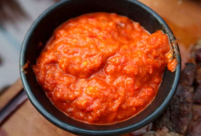 Ajvar Roasted Red Peppers Sauce Montenegro by Authentic Food Quest
