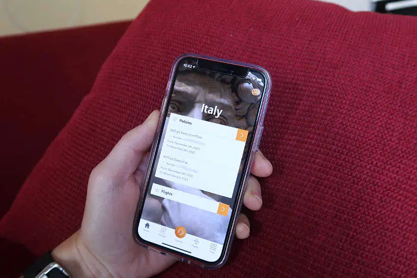 Allianz travelsmart app by Authentic Food Quest