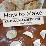 Pinterest Cretan Kalitsounia by Authentic Food Quest