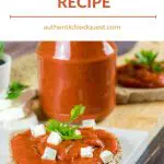 Pinterest Ljutenica Recipe by Authentic Food Quest