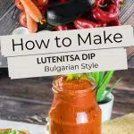 Pinterest Lutenitsa Spread by Authentic Food Quest