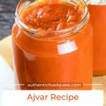 Pinterest Recipe Ajvar by Authentic Food Quest