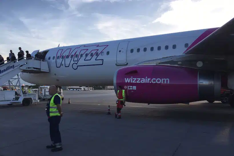 Wizzair Airplane Allianz Travel Smart App by Authentic Food Quest