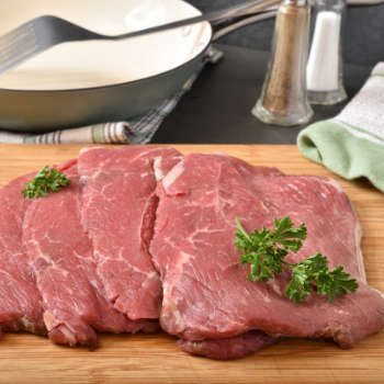 Raw Steak for Milanesa by Authentic Food Quest