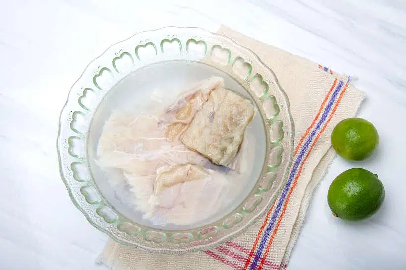 Removing Salt from Cod Fish by Authentic Food Quest