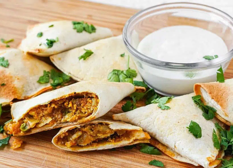 Dinnerly Meal Kit Samosa Pockets by Authentic Food Quest