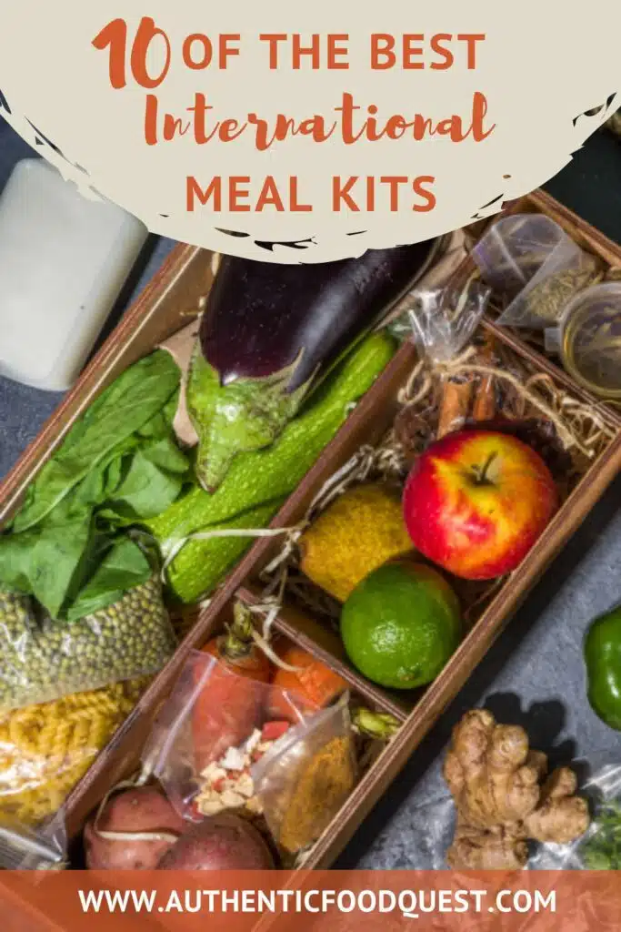 Pinterest International Meal Kit by Authentic Food Quest