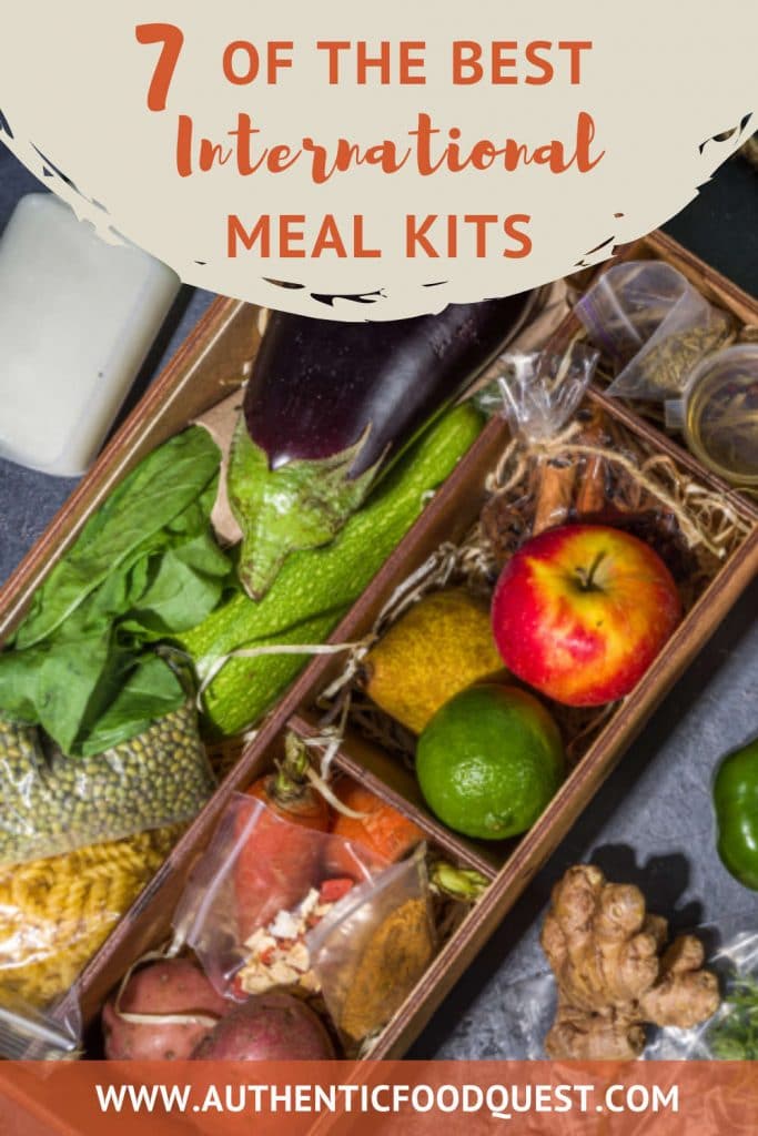Pinterest International Meal Kits Review by Authentic Food Quest