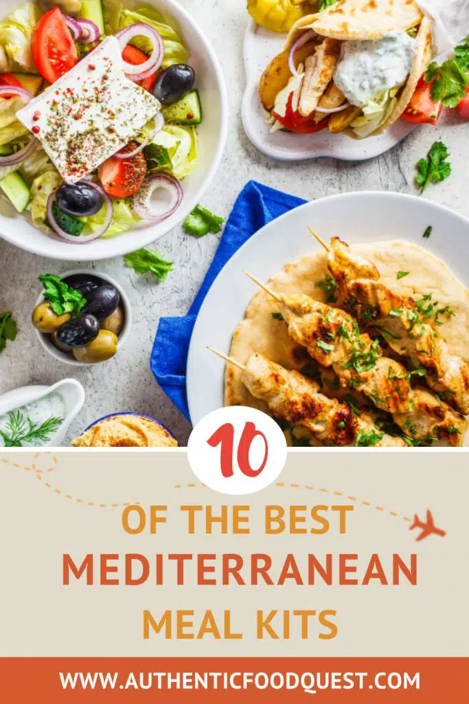 Pinterest Mediterranean Meal Kits by Authentic Food Quest