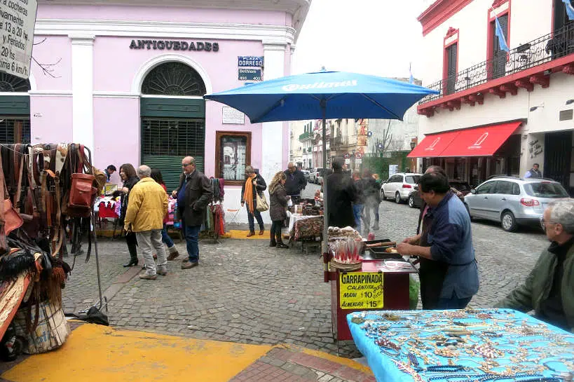 Plaza Dorrego Buenos Aires Tour by Authentic Food Quest