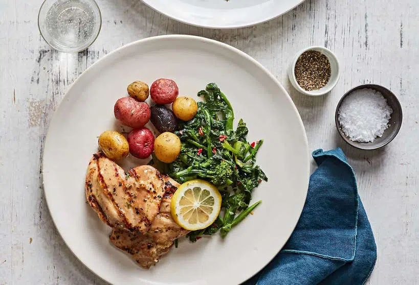 Real Eats Meal Kit Greek Chicken by Authentic Food Quest