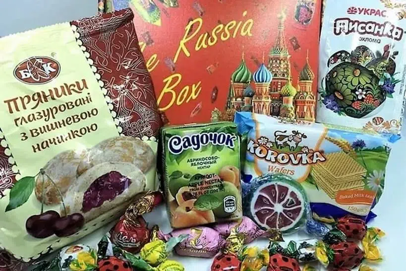 The Russia Eastern Europe Box by AuthenticFoodQuest
