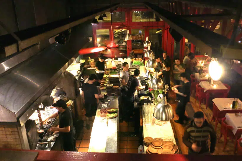 Kitchen at Las Cabras Restaurant Palermo Buenos Aires by Authentic Food Quest