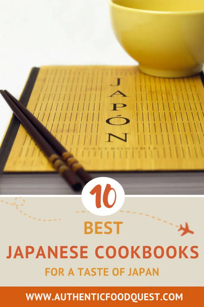 Pinterest Best Japanese Cookbook by Authentic Food Quest