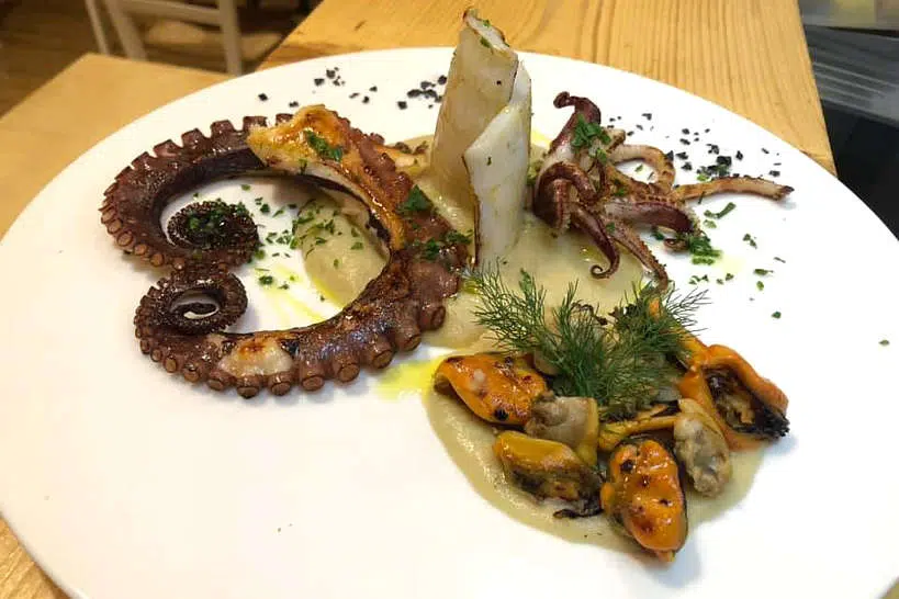 Seafood Plate Lognina Restaurant Catania by Authentic Food Quest