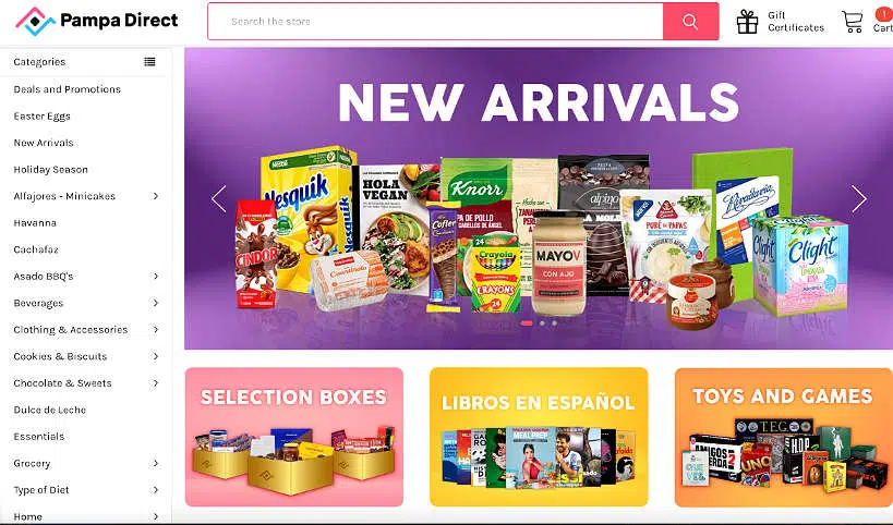 Pampa Direct Online Argentina Store by Authentic Food Quest
