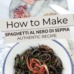 Pinterest Spaghetti Al Nero Di Seppia Siciliana by Authentic Food Quest