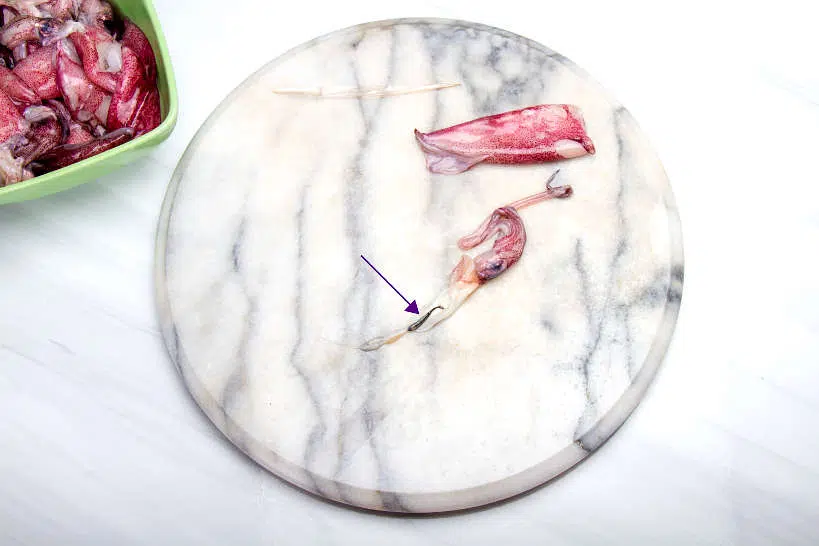 Removing Squid Ink Pasta al Nero Recipe by Authentic Food Quest