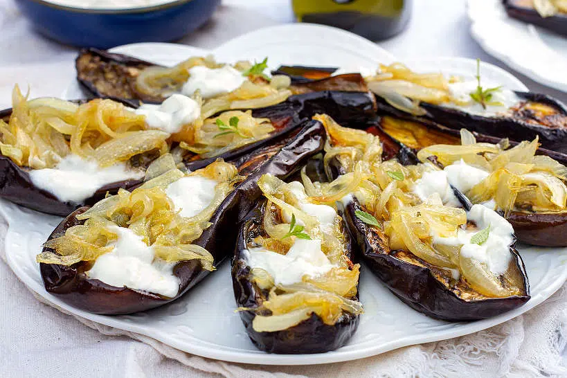 Roasted Eggplant Nancy Silverton YesChef Cooking Class by Authentic Food Quest