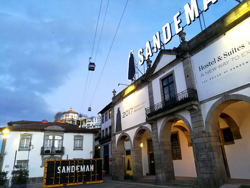 Sandeman Port Cellar in Porto Portugal by Authentic Food Quest
