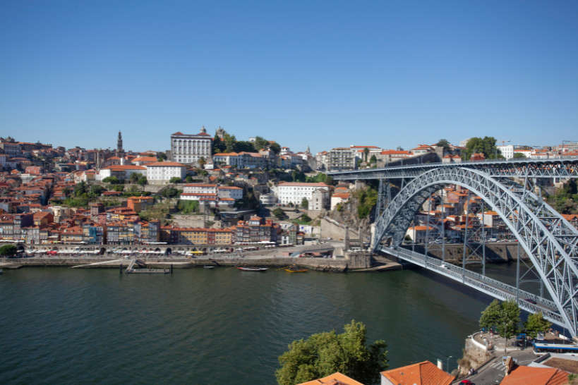 Soaking the View from Dom Louis Bridge Best Thing to do in Porto Portugal by Authentic Food Quest