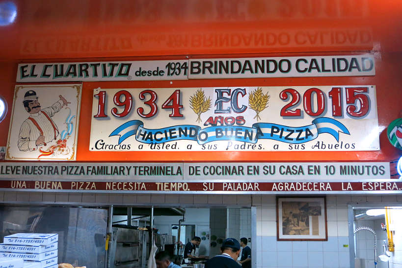 El Cuartito Best Restaurant in Buenos Aires for Pizza by Authentic Food Quest