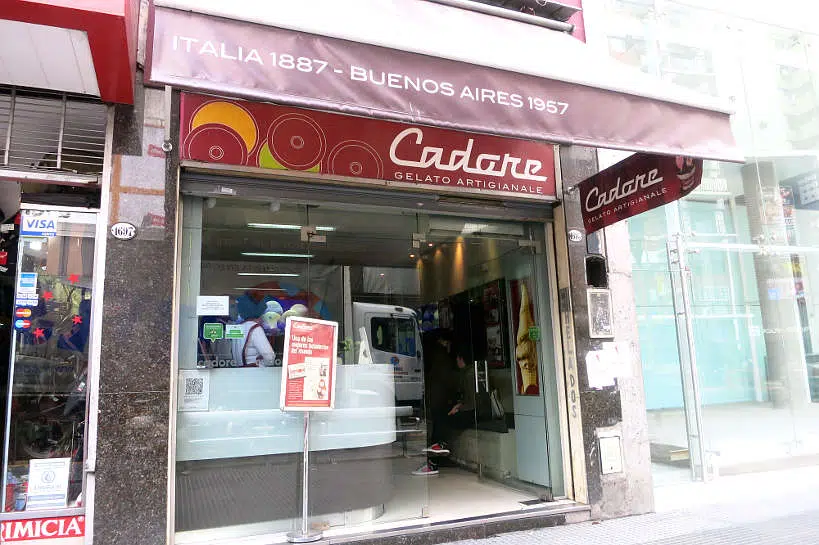 Ice Cream Shop Cadore Buenos Aires by Authentic Food Quest