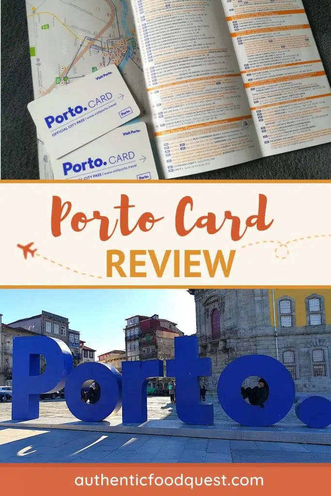 Pinterest Is Porto Card Worth it by Authentic Food Quest