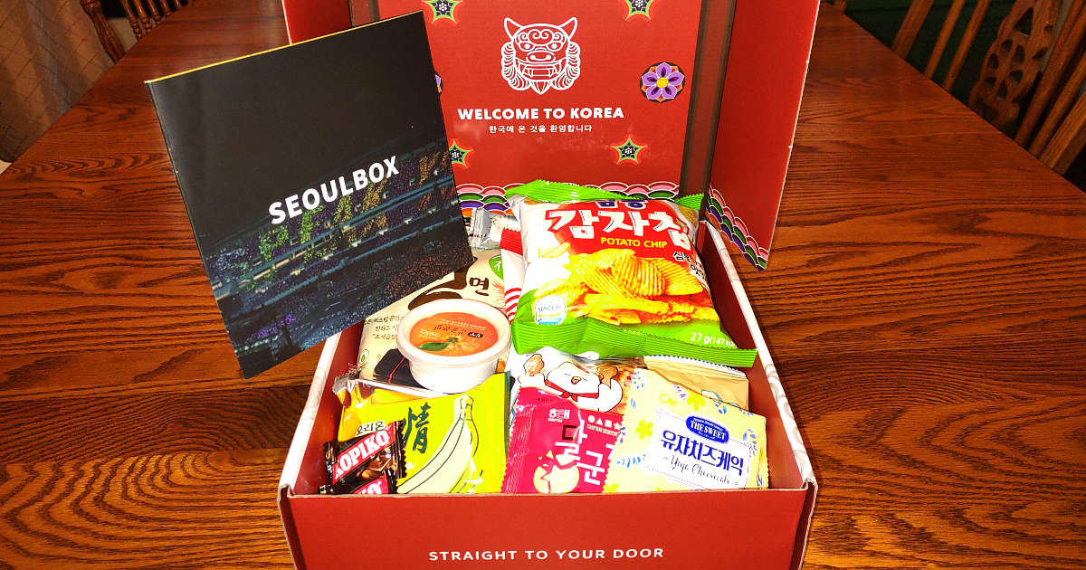 SeoulBox Signature Korean Snacks by Authentic Food Quest