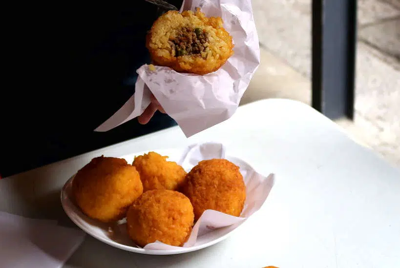 Arrancini Favorite Food Street Food Tour Palermo by Authentic Food Quest