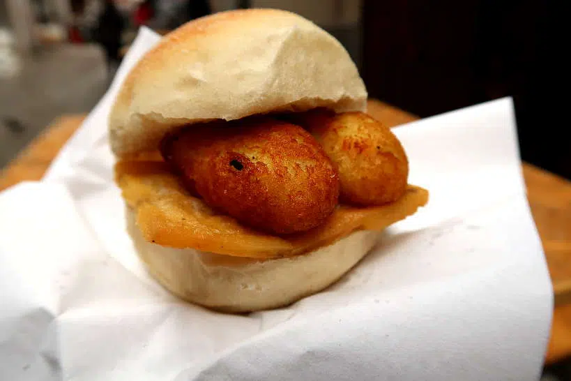 Panelle Sandwich Palermo Street Food bx Authentic Food Quest