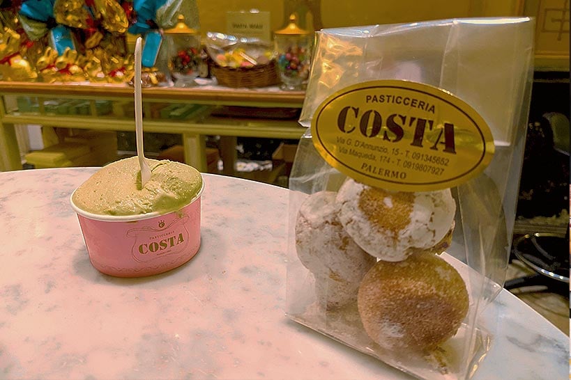 Pasticceria Costa Palermo Sicily by Authentic Food Quest