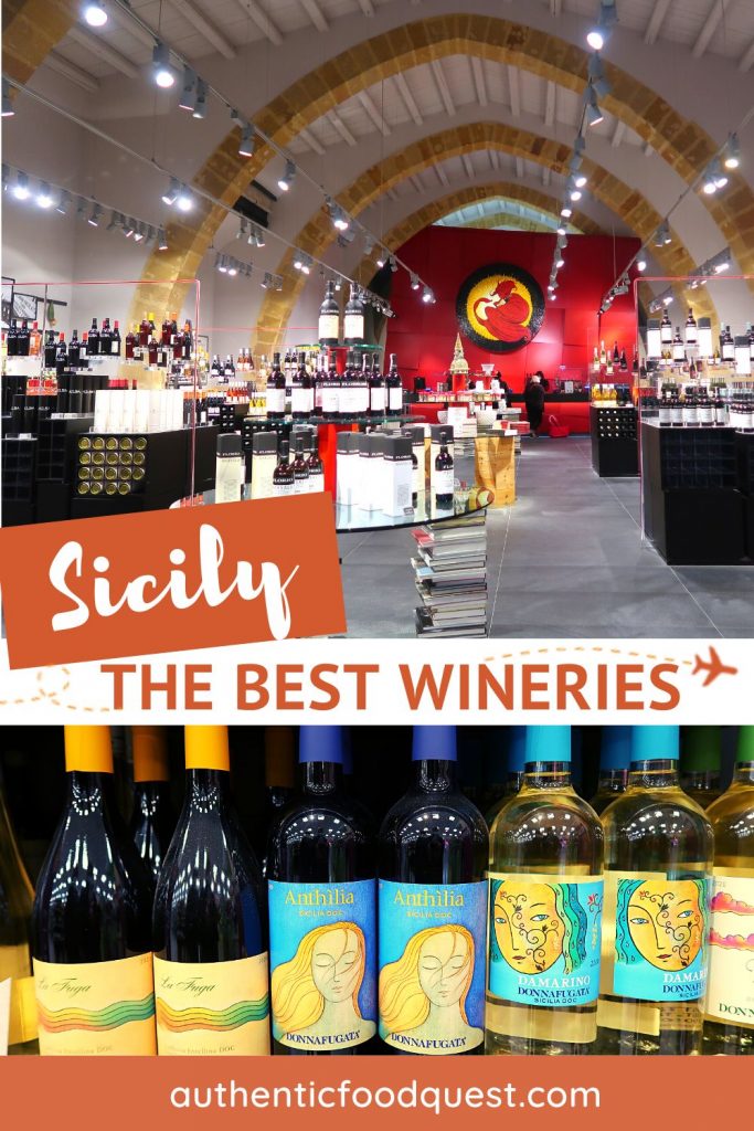 Pinterest Sicily Best Wineries by Authentic Food Quest