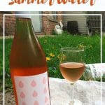 Pinterest Summer Water Rose by Authentic Food Quest