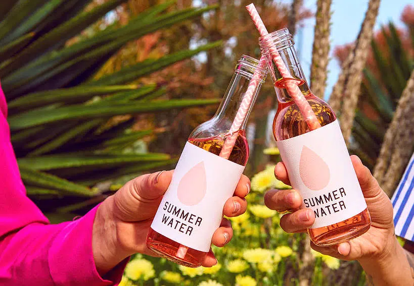 Summer Water Rose Droplets by Authentic Food Quest