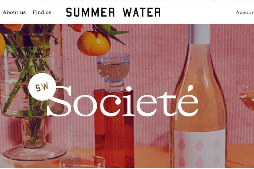 Summer Water Societe Club by Authentic Food Quest