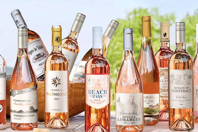 WSJ Rose Wine Sampler by Authentic Food Quest