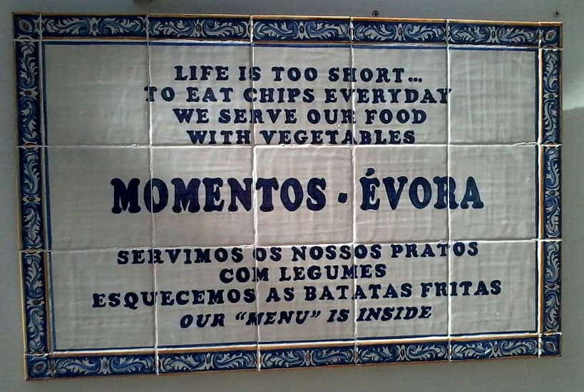 Momentos Evora Restaurant Portugal by Authentic Food Quest