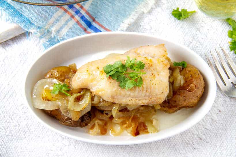 Portuguese Cod Fish Lagareiro Style by Authentic Food Quest