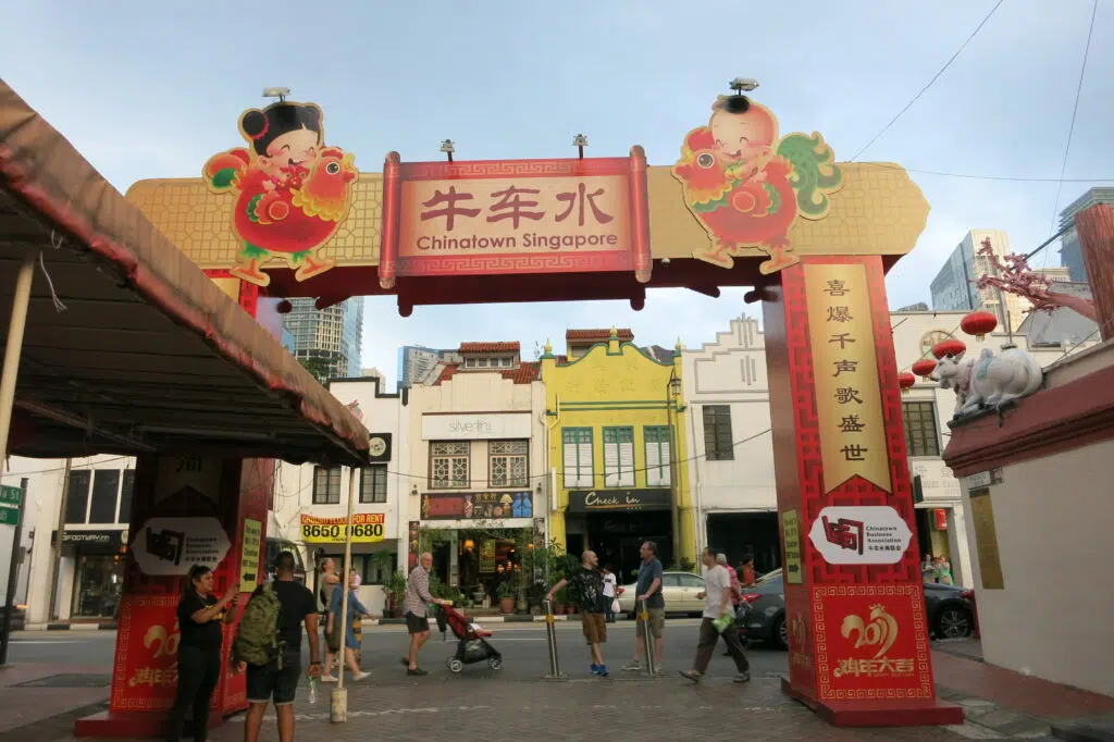 Entrance to Chinatown Singapore by Authentic Food Quest