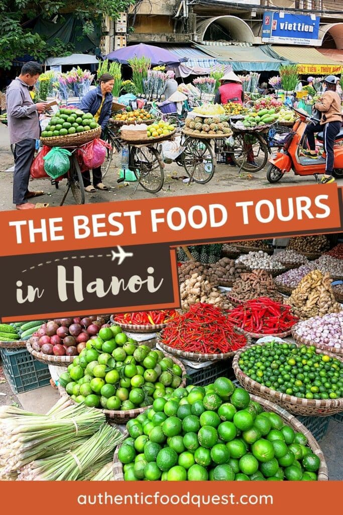 Pinterest Best Food Tours in Hanoi by Authentic Food Quest