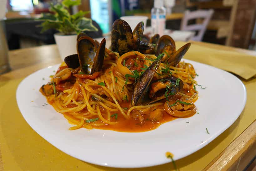 SeaFood Pasta Sicily Food by Authentic Food Quest