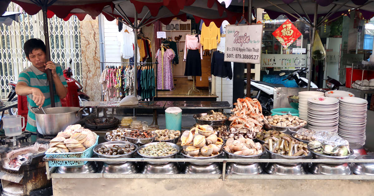 Seafood Stallin Saigon Food Tour Authentic Food Quest