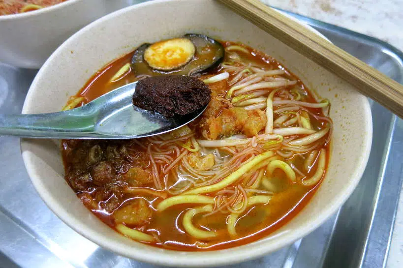 Noodle Dish With Belacan Sauce facts about Malaysian Food by Authentic Food Quest