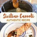 Pinterest Cannoli Recipe by Authentic Food Quest