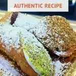 Pinterest Cannoli Siciliano by Authentic Food Quest