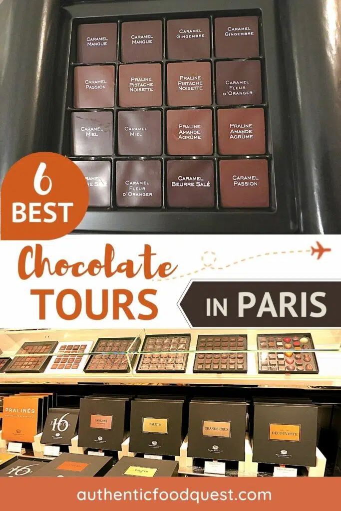Pinterest Chocolate Tour In Paris by Authentic Food Quest